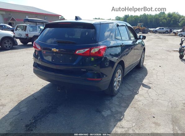 3GNAXSEV4LS622136 2020 CHEVROLET EQUINOX Blue Trasero derecho