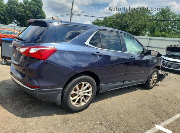 3GNAXSEV5JS512841 2018 CHEVROLET EQUINOX Blue Tył prawy