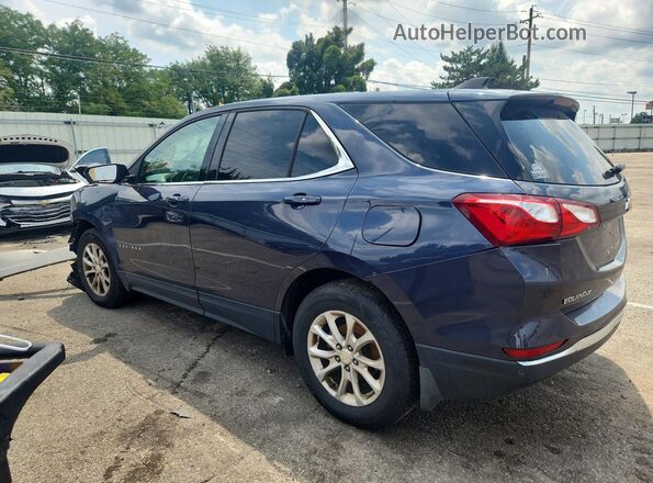 3GNAXSEV5JS512841 2018 CHEVROLET EQUINOX Blue Tył lewy