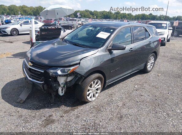 3GNAXSEV5JS575308 2018 CHEVROLET EQUINOX Black Առջևի ձախ երեք քառորդ տեսարան