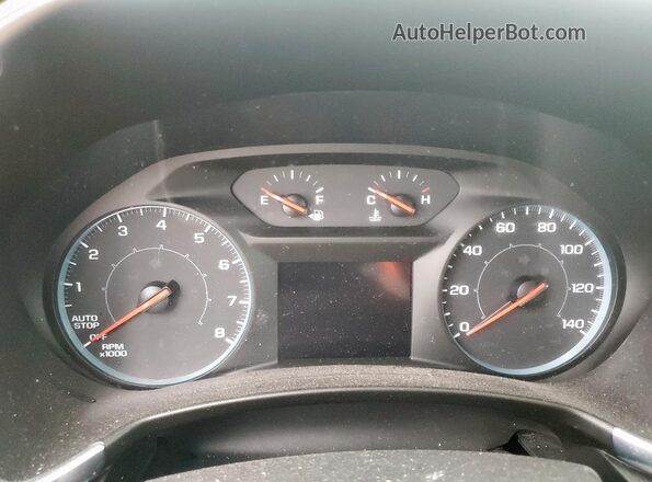 3GNAXSEV5MS170005 2021 CHEVROLET EQUINOX Silver Widok zestawu wskaźników
