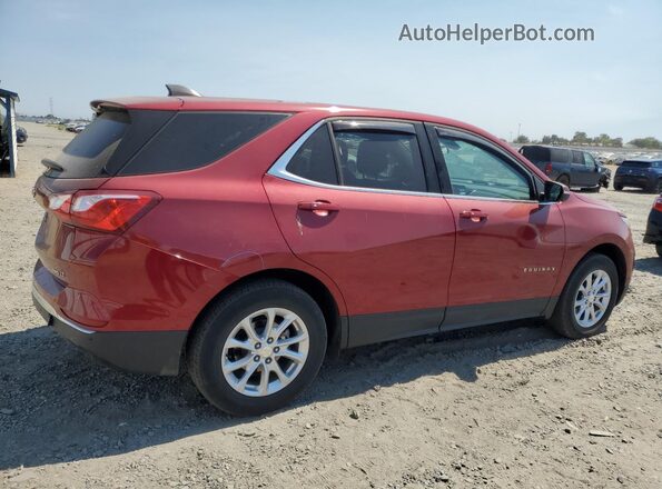 3GNAXSEV6JL319611 2018 CHEVROLET EQUINOX Red Tył prawy