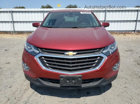 3GNAXSEV6JL319611 2018 CHEVROLET EQUINOX Red Widok z przodu