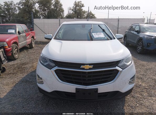 3GNAXSEV6JS631868 2018 CHEVROLET EQUINOX Белый Вид щитка приборов