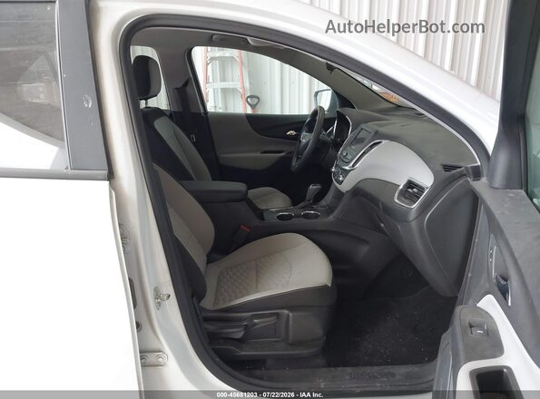 3GNAXSEV6LS724912 2020 CHEVROLET EQUINOX White Вид салону спереду