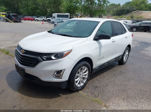 3GNAXSEV6LS724912 2020 CHEVROLET EQUINOX White Передня ліва чверть