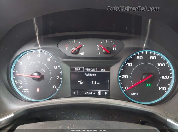 3GNAXSEV6LS724912 2020 CHEVROLET EQUINOX White Вид задніх сидінь