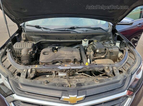 3GNAXSEV7JL110880 2018 CHEVROLET EQUINOX Blue Widok wnętrza z tyłu