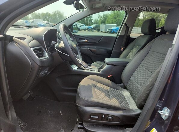 3GNAXSEV7JL110880 2018 CHEVROLET EQUINOX Blue Widok wnętrza z przodu