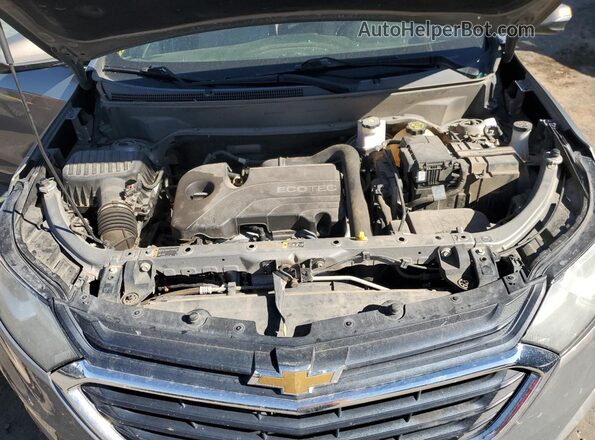 3GNAXSEV7JS553150 2018 CHEVROLET EQUINOX Silver Вид підкапотного простору