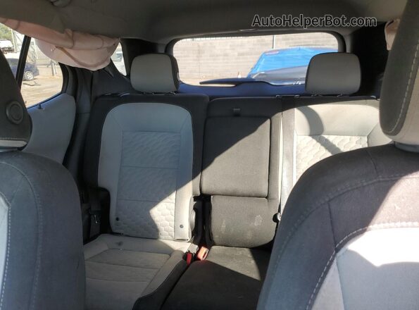 3GNAXSEV7JS553150 2018 CHEVROLET EQUINOX Silver Вид задніх сидінь