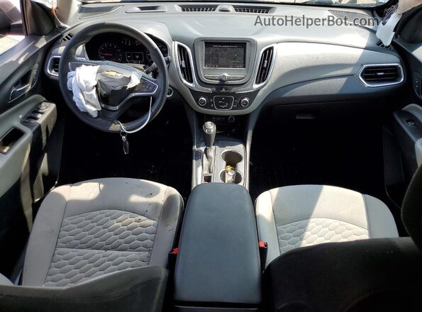3GNAXSEV7LS652411 2020 CHEVROLET EQUINOX Blue წინა პანელის ხედი