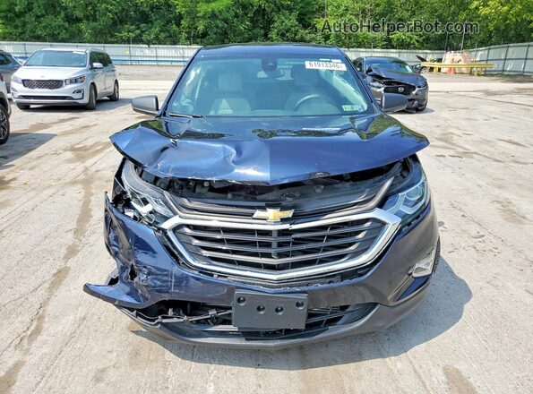 3GNAXSEV7LS652411 2020 CHEVROLET EQUINOX Blue წინა ხედი