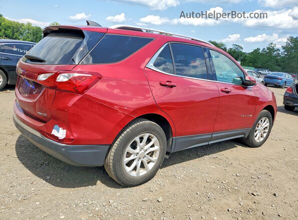 3GNAXSEV8JL117255 2018 CHEVROLET EQUINOX Красный Задняя правая четверть