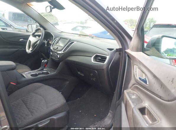 3GNAXSEV8JL129826 2018 CHEVROLET EQUINOX Серый Вид салона спереди