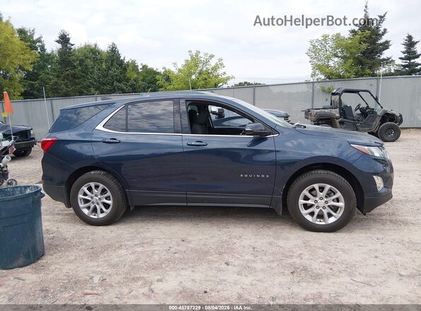 3GNAXSEV8JL292489 2018 CHEVROLET EQUINOX Синий Панорамный вид салона 360°