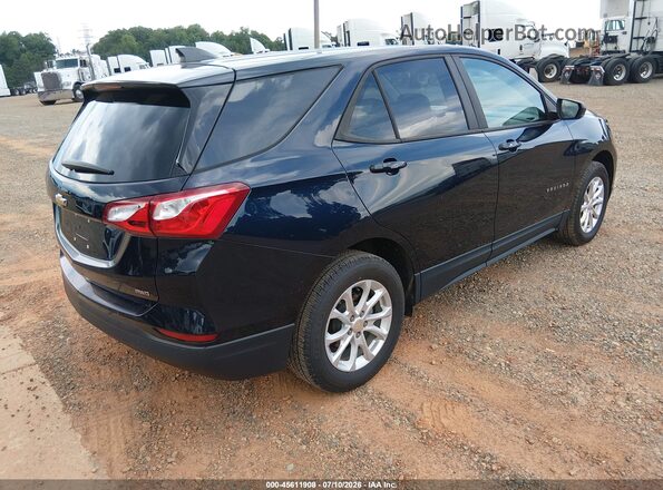 3GNAXSEV8LS672909 2020 CHEVROLET EQUINOX Синий Задняя правая четверть
