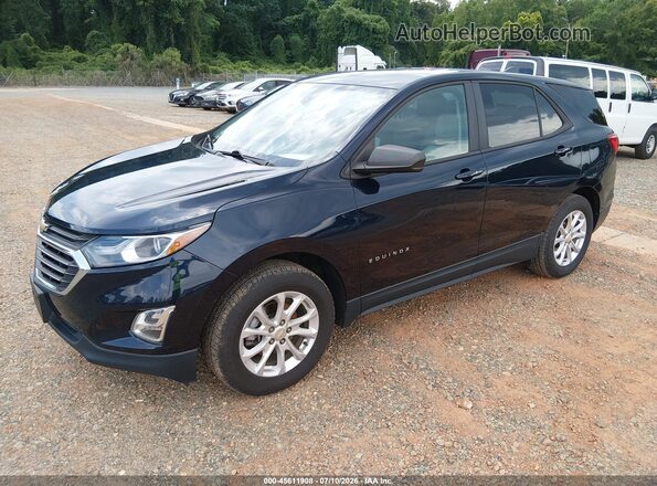 3GNAXSEV8LS672909 2020 CHEVROLET EQUINOX Синий Передняя левая четверть