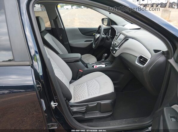 3GNAXSEV8LS672909 2020 CHEVROLET EQUINOX Синий Вид салона спереди