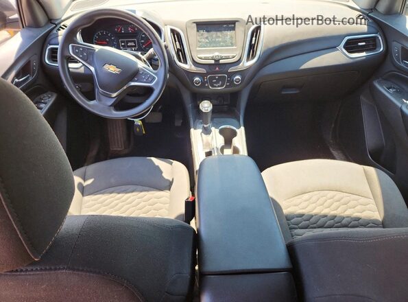 3GNAXSEV9JS546796 2018 CHEVROLET EQUINOX Black Vista del salpicadero