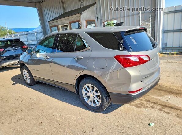3GNAXSEV9JS579166 2018 CHEVROLET EQUINOX Gray Trasero izquierdo