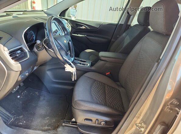 3GNAXSEV9JS579166 2018 CHEVROLET EQUINOX Gray Vista interior delantera