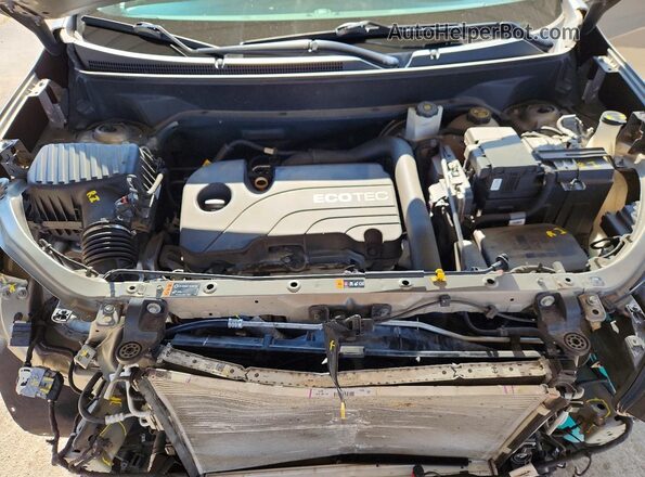 3GNAXSEV9JS579166 2018 CHEVROLET EQUINOX Gray Vista del compartimento del motor