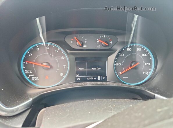 3GNAXSEV9JS593097 2018 CHEVROLET EQUINOX Beige Widok zestawu wskaźników