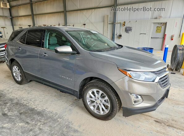 3GNAXSEV9JS596713 2018 CHEVROLET EQUINOX Gray Առջևի աջ