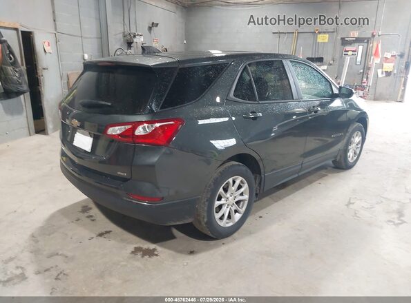 3GNAXSEV9LS673048 2020 CHEVROLET EQUINOX Gray Trasero derecho