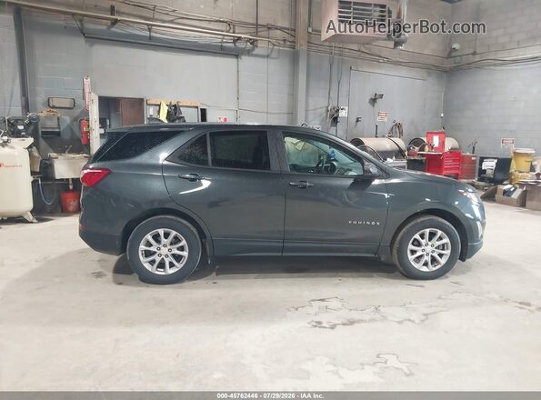 3GNAXSEV9LS673048 2020 CHEVROLET EQUINOX Gray Vista interior trasera