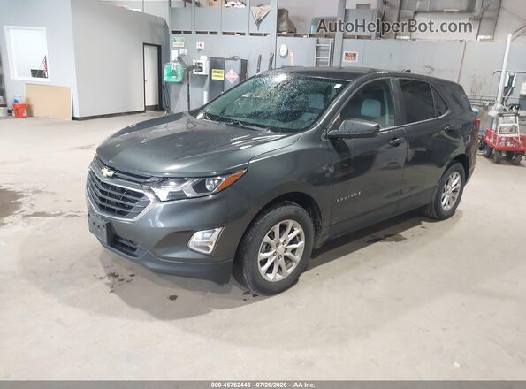 3GNAXSEV9LS673048 2020 CHEVROLET EQUINOX Gray Vista tres cuartos delantera izquierda
