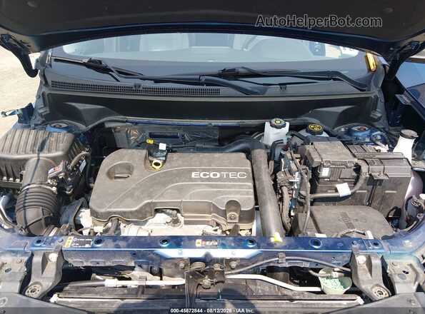 3GNAXSEV9NS216338 2022 CHEVROLET EQUINOX Синий Вид сзади