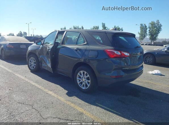 3GNAXSEVXLS602845 2020 CHEVROLET EQUINOX Gray უკანა მარცხენა