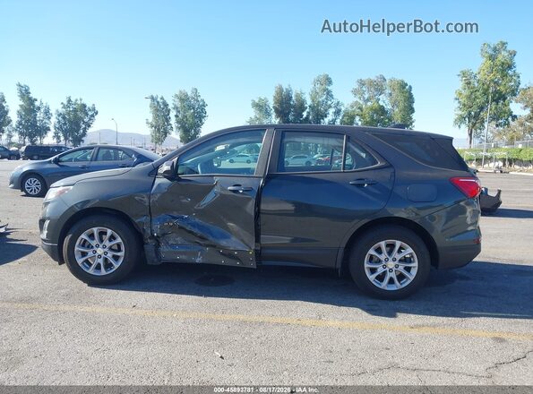 3GNAXSEVXLS602845 2020 CHEVROLET EQUINOX Gray 