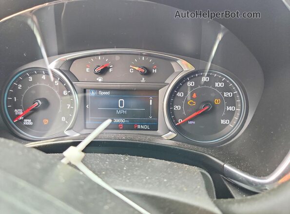 3GNAXTEG0PL251192 2023 CHEVROLET EQUINOX Gray Instrument cluster view