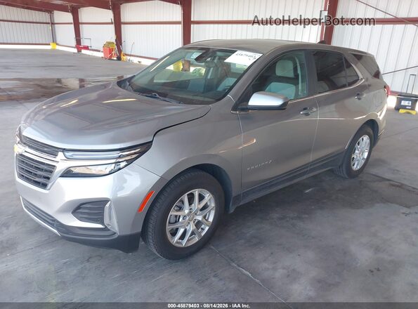 3GNAXTEG0RL306369 2024 CHEVROLET EQUINOX Серебряный Передняя левая четверть