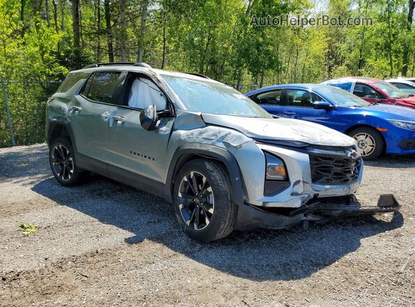 3GNAXTEG0SL294178 2025 CHEVROLET EQUINOX Серебряный Передняя правая четверть