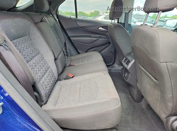 3GNAXTEG1PS112548 2023 CHEVROLET EQUINOX Blue Вид задньої частини салону