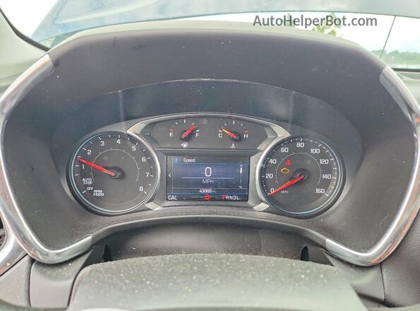 3GNAXTEG1PS112548 2023 CHEVROLET EQUINOX Blue Вид щитка приладів