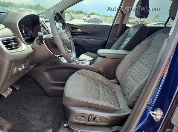3GNAXTEG1PS112548 2023 CHEVROLET EQUINOX Blue Вид салону спереду