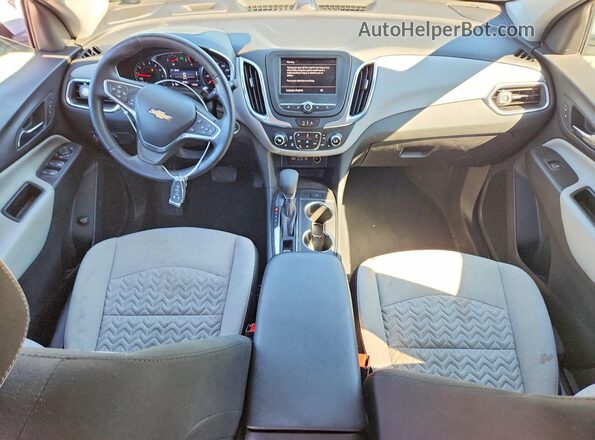 3GNAXTEG1PS192305 2023 CHEVROLET EQUINOX White Вид панелі приладів