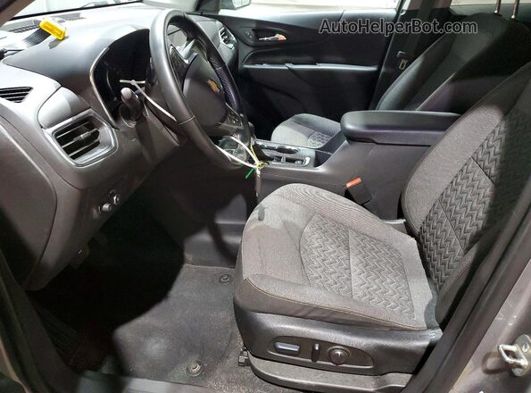 3GNAXTEG3PL233219 2023 CHEVROLET EQUINOX Silver Vista interior delantera