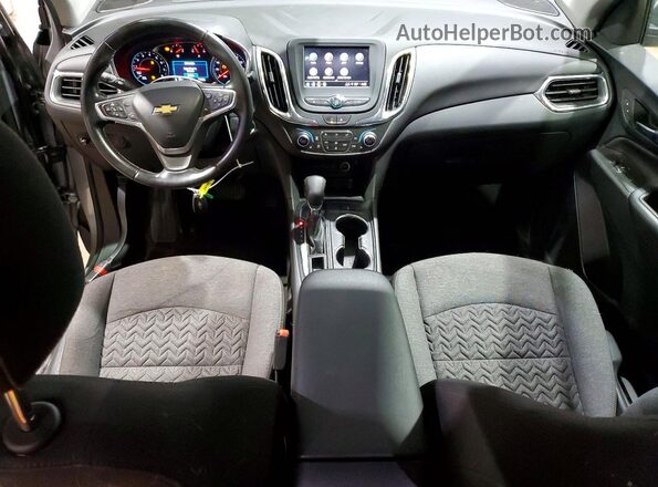 3GNAXTEG3PL233219 2023 CHEVROLET EQUINOX Silver Vista del salpicadero