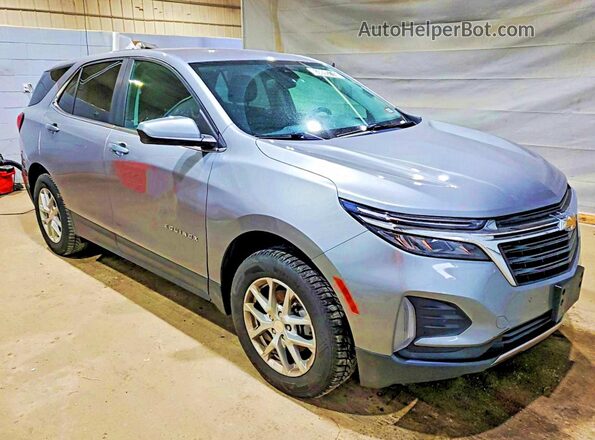 3GNAXTEG3PL233219 2023 CHEVROLET EQUINOX Silver Delantero derecho