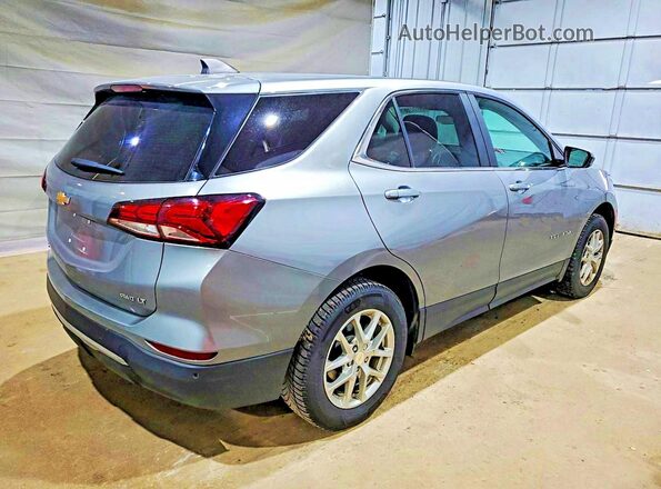 3GNAXTEG3PL233219 2023 CHEVROLET EQUINOX Silver Trasero derecho