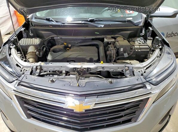 3GNAXTEG3PL233219 2023 CHEVROLET EQUINOX Silver Vista del compartimento del motor