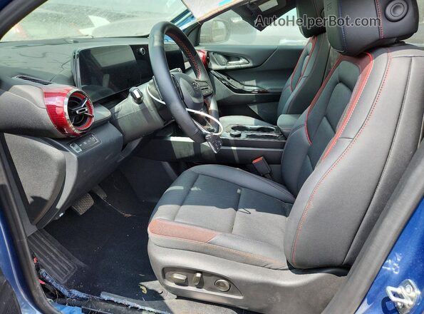 3GNAXTEG3TL161691 2026 CHEVROLET EQUINOX Blue Вид салону спереду