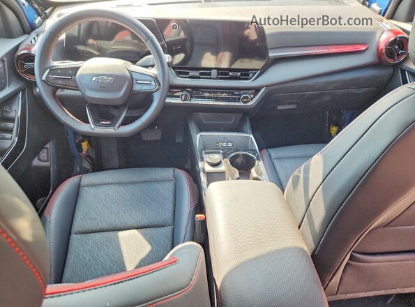 3GNAXTEG3TL161691 2026 CHEVROLET EQUINOX Blue Вид панелі приладів