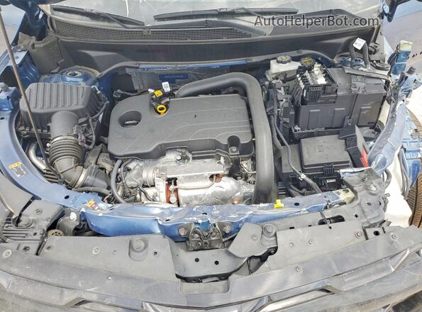 3GNAXTEG3TL252136 2026 CHEVROLET EQUINOX Blue Vista del compartimento del motor